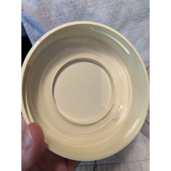 Vintage PYREX CorningWare "SPICE OF LIFE" Glass Canister Kitchen MCM Fruit - Picture 5 of 7